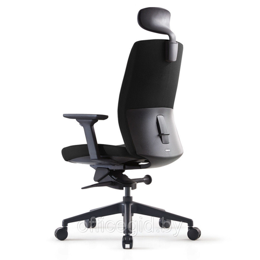Кресло для руководителя BESTUHL "J2", ткань, пластик, черный - фото 4 - id-p188893630