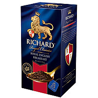 Чай "Richard" Royal English Breakfast, 25 пакетиков x2 г, черный