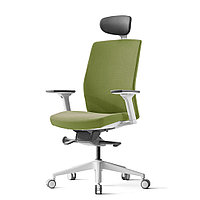 Кресло для руководителя "BESTUHL J2", ткань, пластик, зеленый