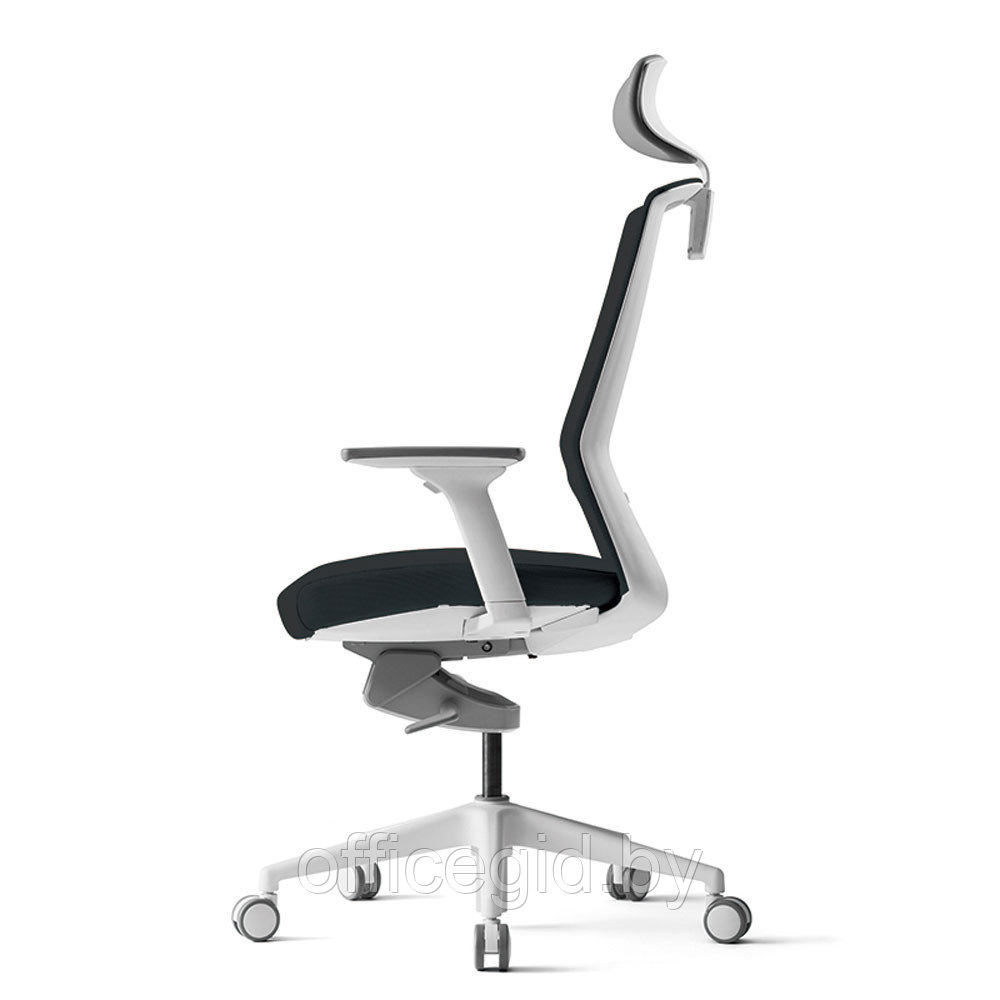 Кресло для руководителя BESTUHL J1, сетка, ткань, пластик, черный - фото 3 - id-p188893640