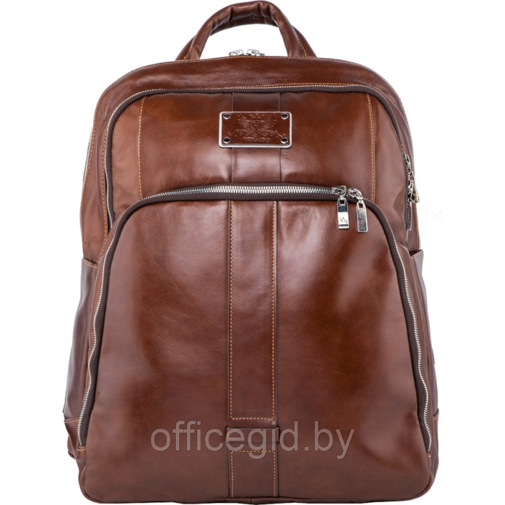 Рюкзак для ноутбука "015-BR", коричневый - фото 1 - id-p188887376