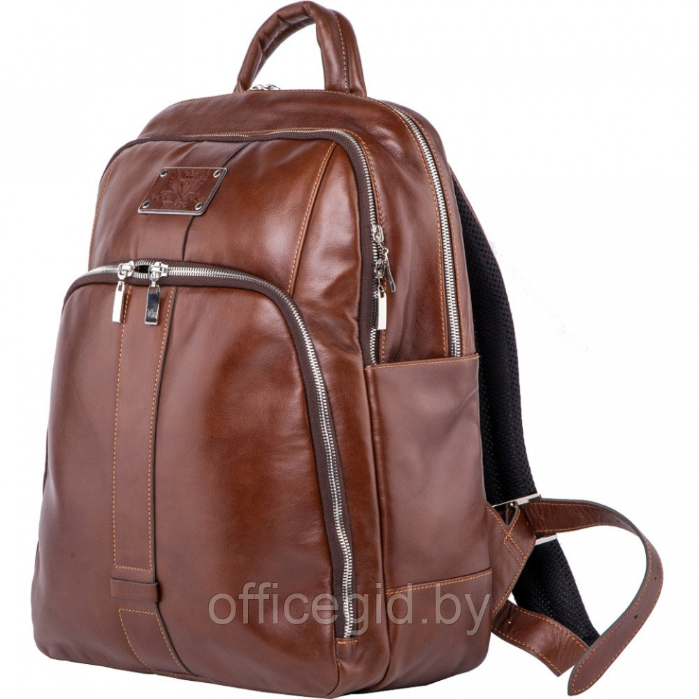 Рюкзак для ноутбука "015-BR", коричневый - фото 2 - id-p188887376