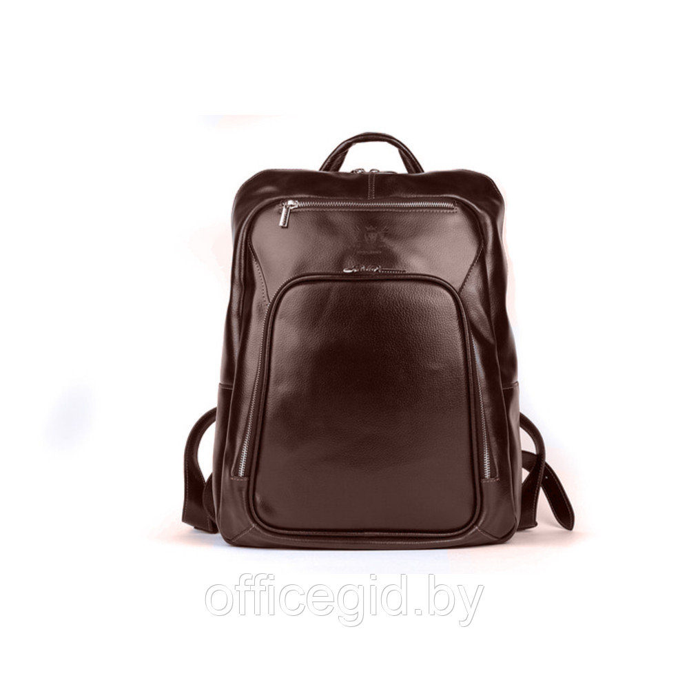 Рюкзак для ноутбука "013-BR", коричневый - фото 1 - id-p188887377