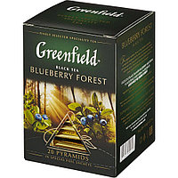 Чай "Greenfield" Blueberry Forest, 20 пакетиков x1.8 г, черный