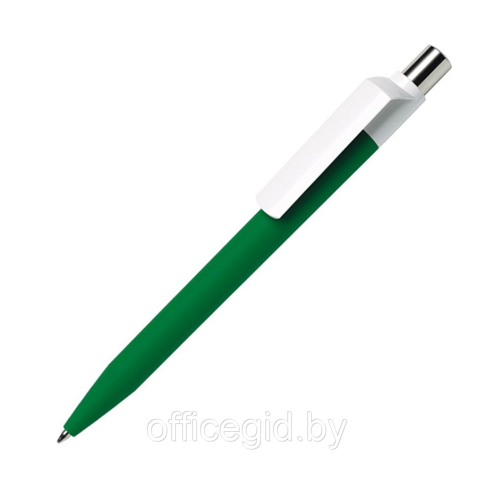 Ручка шариковая автоматическая "Dot Gom Cb Cr", 1.0 мм, зеленый, стерж. синий