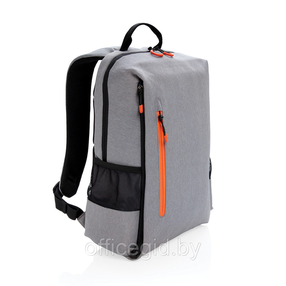 Рюкзак для ноутбука Xindao "Lima", серый, оранжевый