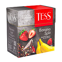 Чай "Tess" Banana Split, 20 пакетиковx1.8 г, черный