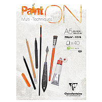 Блок-склейка "Paint'On", А5, 250 г/м2, 40 листов