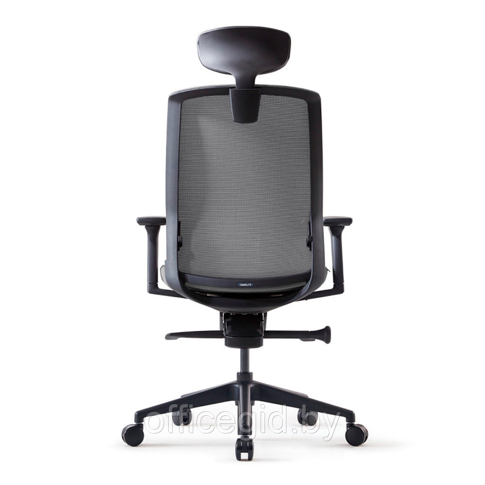 Кресло для руководителя Bestuhl "J1", сетка, ткань, пластик, серый - фото 8 - id-p188893654