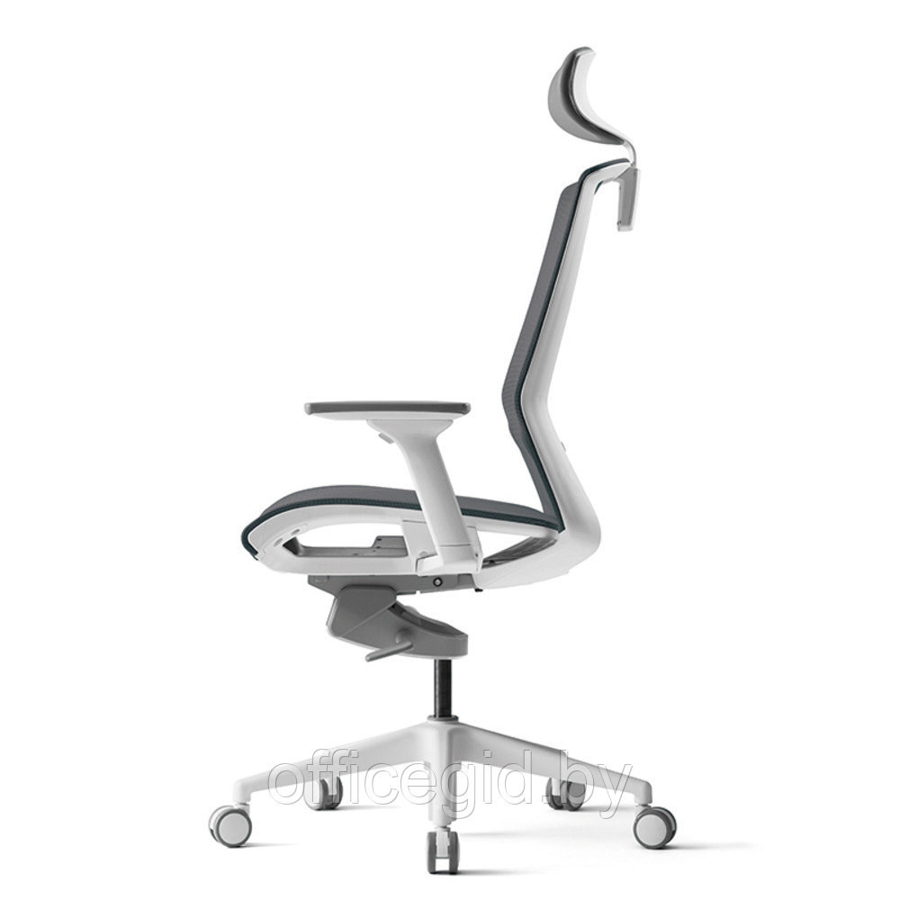 Кресло для руководителя BESTUHL "J15", сетка, пластик, темно-серый - фото 3 - id-p188893655