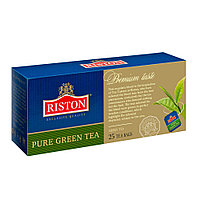 Чай "Riston" Pure Green Tea, 25 пакетиковx2 г, зеленый