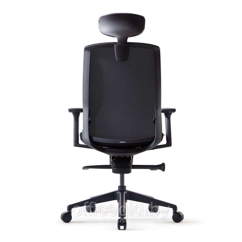 Кресло для руководителя Bestuhl "J1", сетка, ткань, пластик, черный - фото 8 - id-p188893677