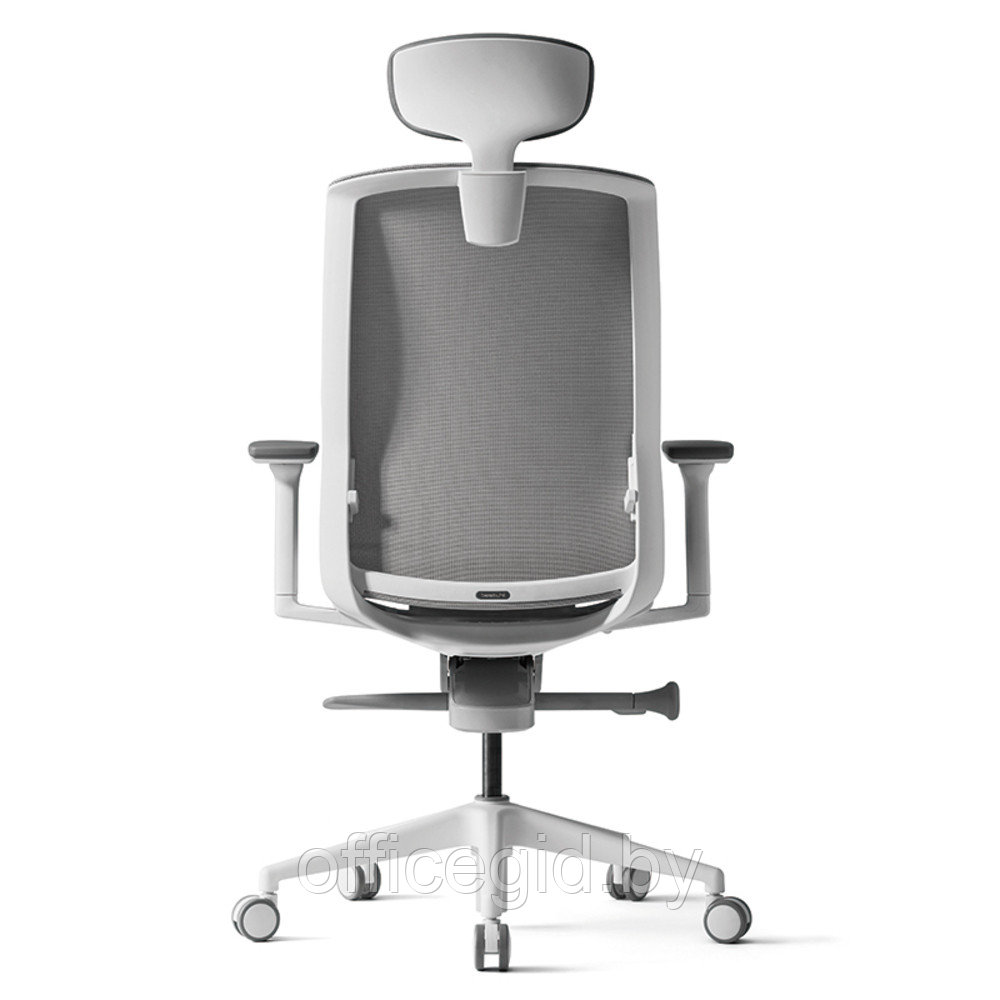 Кресло для руководителя BESTUHL "J15", сетка, пластик, серый - фото 5 - id-p188893678