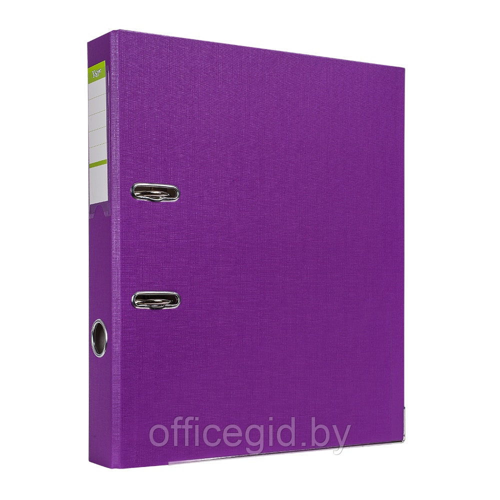 Папка-регистратор "Yesли: ПВХ ЭКО", A4, 50 мм, фиолетовый - фото 1 - id-p188888252