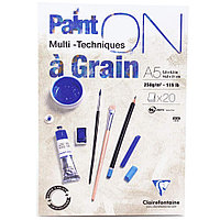 Блок-склейка "Paint'On" Grain, А5, 250 г/м2, 20 листов