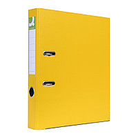 Папка-регистратор "Q-Connect ПВХ Эко", A4, 50 мм, желтый