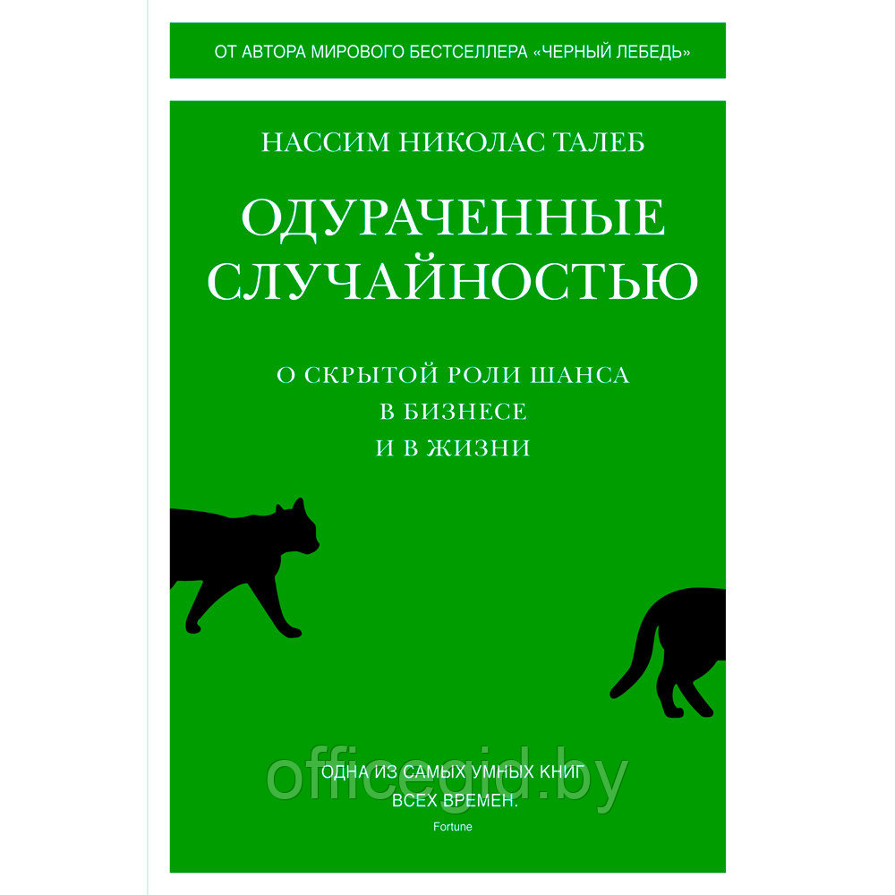 Книга "Одураченные случайностью: О скрытой роли шанса в бизнесе и в жизни", Талеб Н.