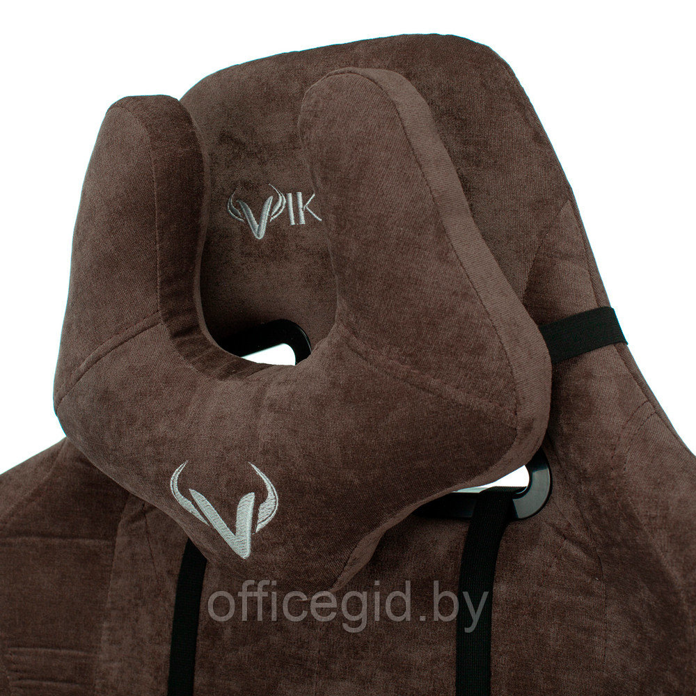 Кресло игровое Бюрократ VIKING KNIGHT Light-10, темно-коричневый - фото 3 - id-p188893704