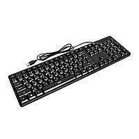 Клавиатура Aсme "KS06", USB, проводная, черный