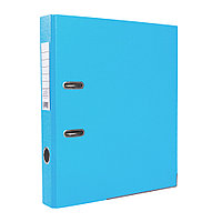 Папка-регистратор "OfficeStyle", А4, 50 мм, ПВХ Эко, светло-голубой