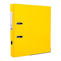Папка-регистратор "OfficeStyle", А4, 75 мм, ПВХ Эко, желтый