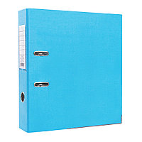 Папка-регистратор "OfficeStyle", А4, 75 мм, ПВХ Эко, светло-голубой