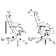 Кресло игровое Бюрократ "Zombie 8", искусственная кожа, пластик, черный, красный, фото 5