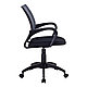 Кресло для персонала Бюрократ "CH-695NLT", ткань, пластик, темно-серый, черный, фото 3