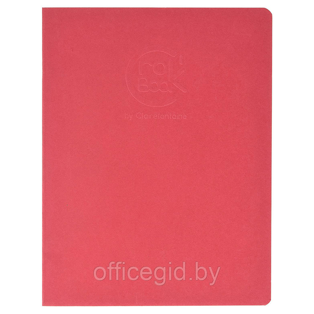 Скетчбук "Crok'Book", 17x22 см, 90 г/м2, 24 листа, красный