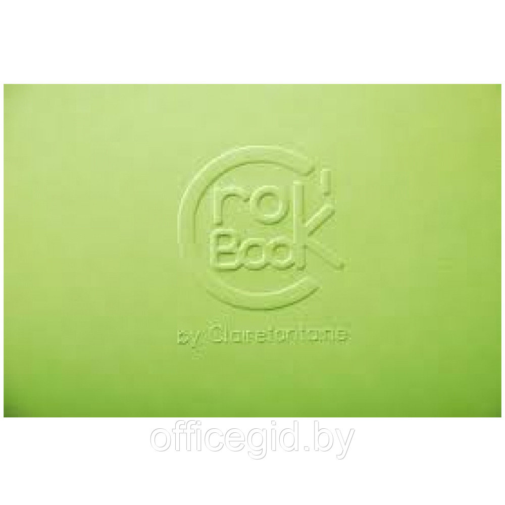 Скетчбук "Crok'Book", 17x22 см, 90 г/м2, 24 листа, светло-зеленый - фото 1 - id-p188891044