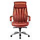 Кресло для руководителя Бюрократ T-9922SL светло-коричневый Leather Eichel, кожа, металл, фото 2