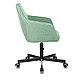 Кресло для персонала Бюрократ "CH-380M", металл, ткань, зеленый, фото 3