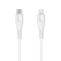 Кабель CANYON "CNS-MFIC4W" (Type C Cable To MFI Lightning for Apple), белый