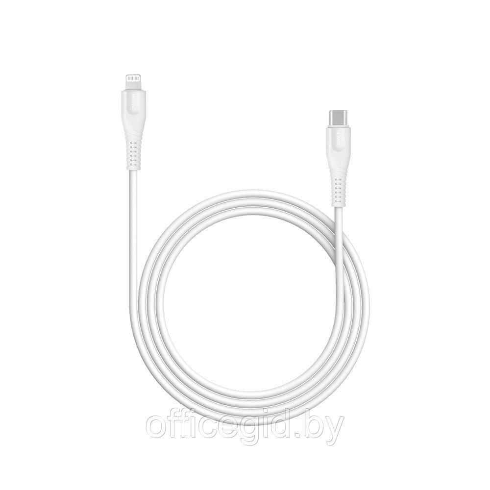 Кабель CANYON "CNS-MFIC4W" (Type C Cable To MFI Lightning for Apple), белый - фото 2 - id-p188887498