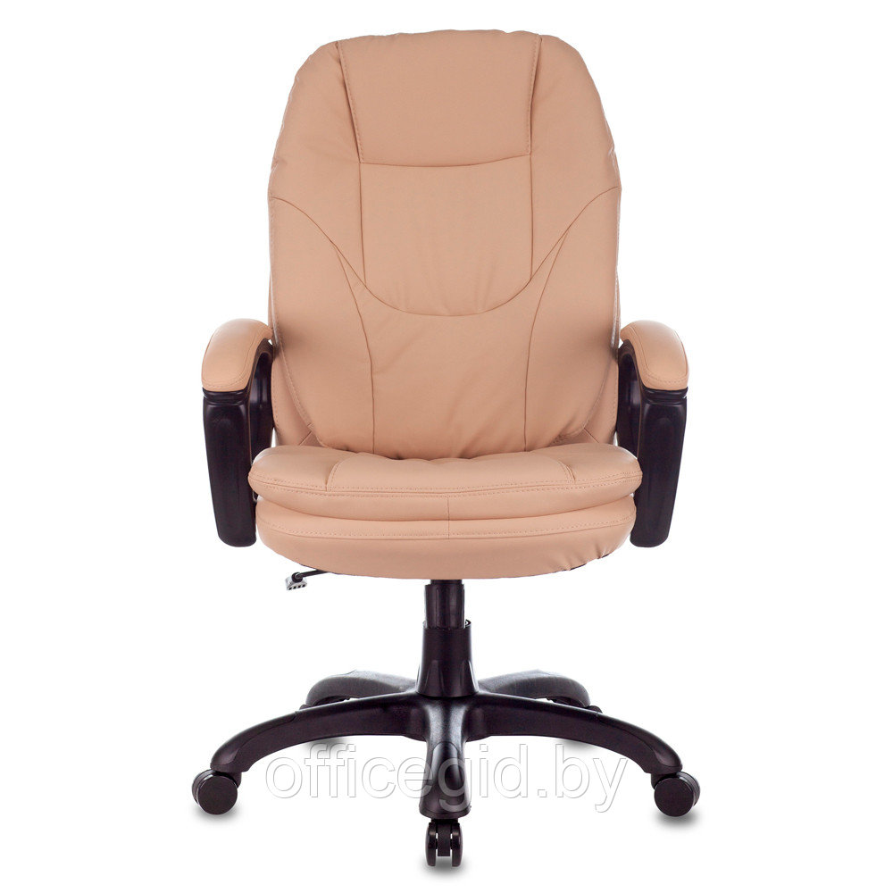 Кресло для руководителя "Бюрократ CH-868YAXSN", кожзам, пластик, бежевый - фото 2 - id-p188893754