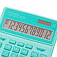 Калькулятор настольный CITIZEN "SDC-444 XRGNE", 12-разрядный, бирюзовый, фото 3