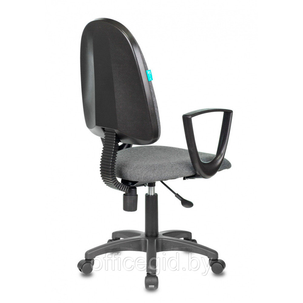 Кресло для персонала "Бюрократ CH-1300N Престиж+", ткань, пластик, серый - фото 4 - id-p188893770