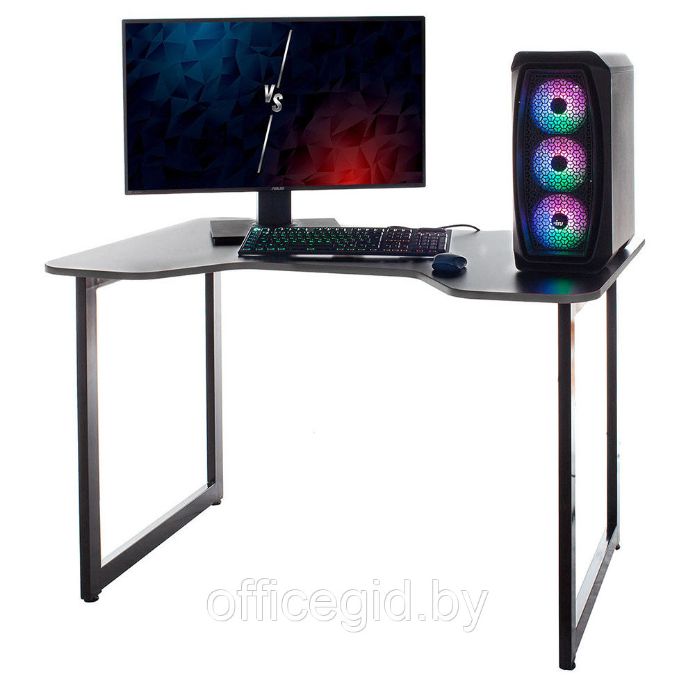 Стол игровой "Knight TABLE L BLACK", черный - фото 2 - id-p188892885