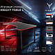 Стол игровой "Knight TABLE L BLACK", черный, фото 7