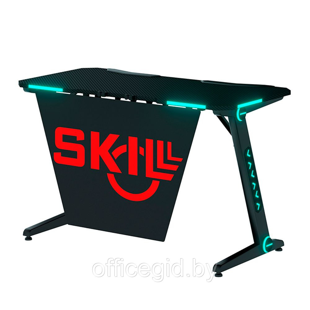 Стол компьютерный игровой "Skill CTG 1260", черный