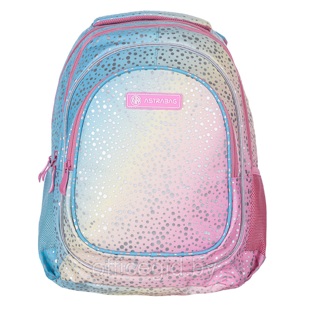 Рюкзак молодежный "Rainbow dust" полиэстер., уплот. спинка, разноцветный