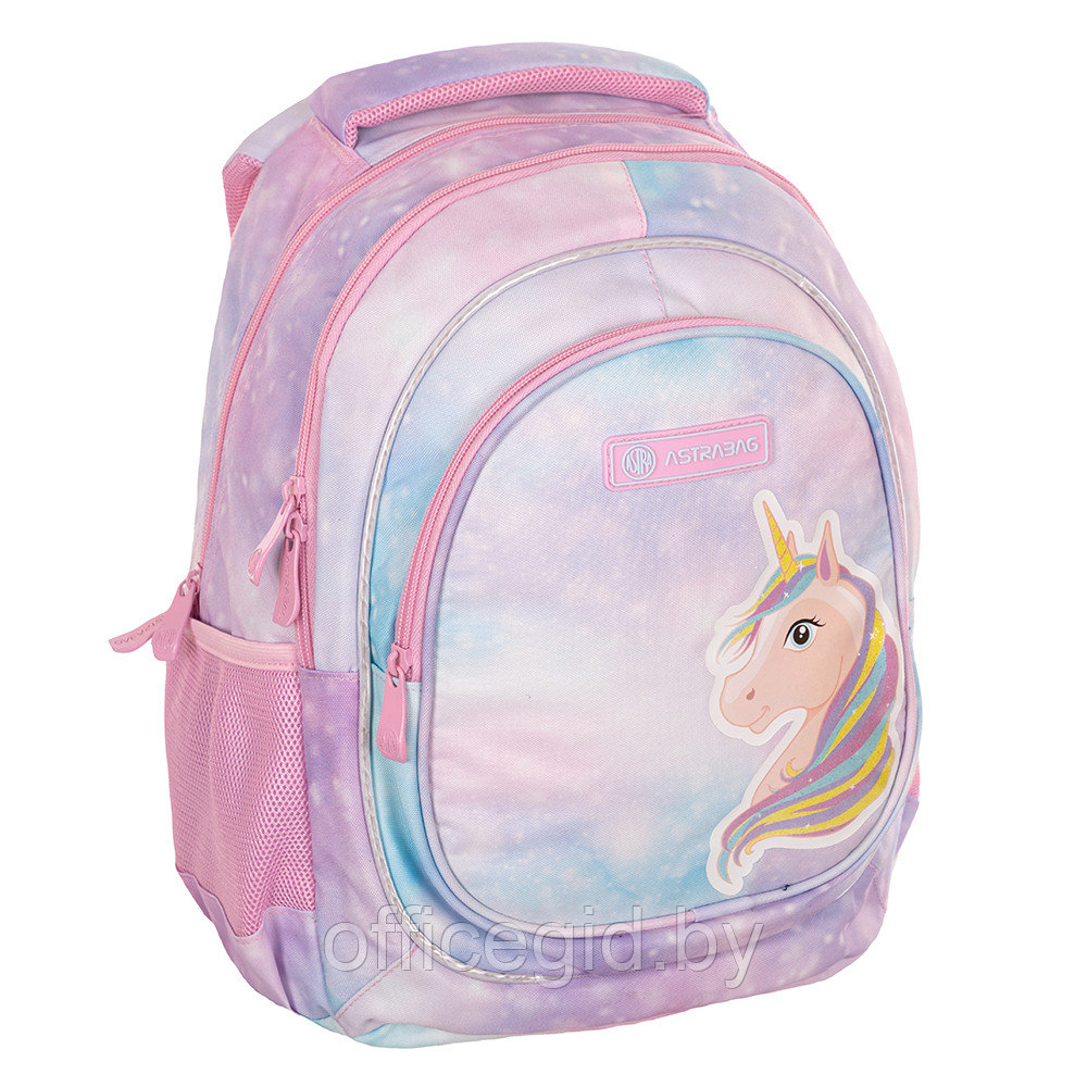 Рюкзак молодежный "Fairy unicorn", розовый - фото 1 - id-p188886417
