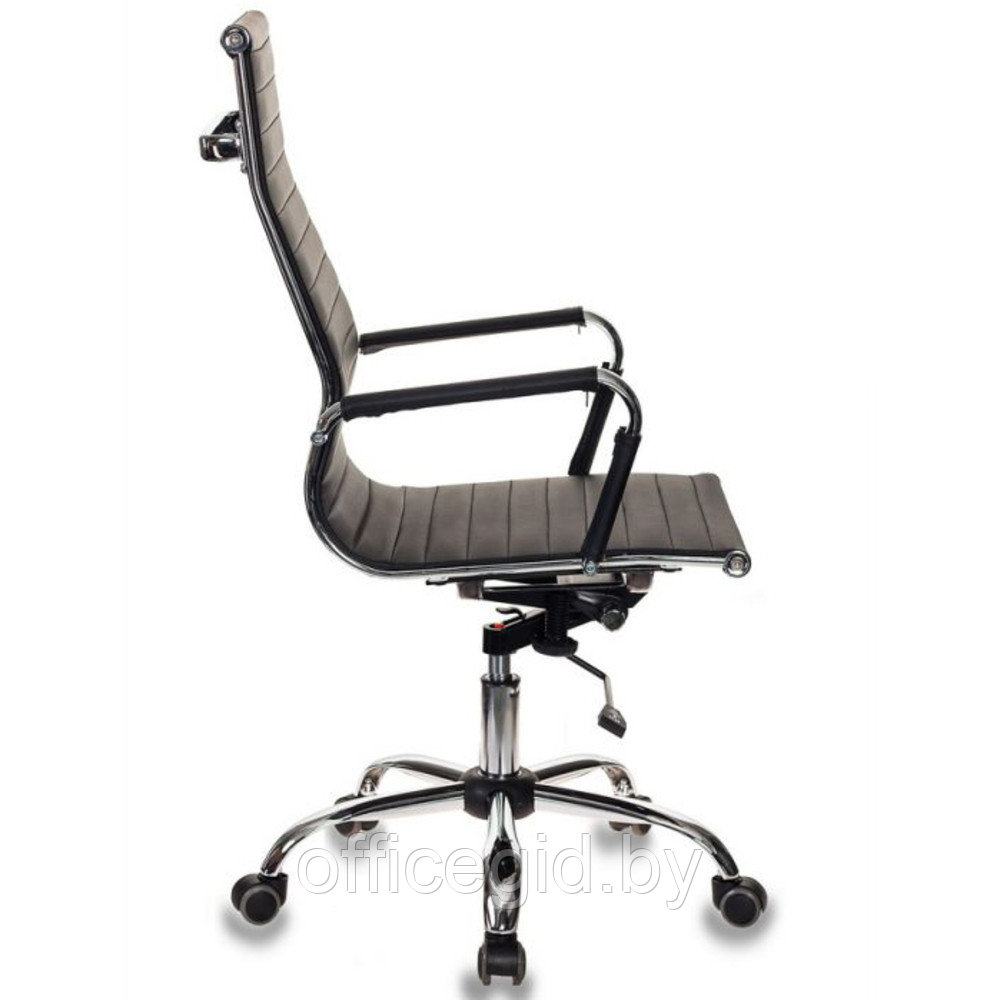 Кресло для руководителя "Бюрократ CH-883" (набор 2 шт), кожзам, хром, черный - фото 3 - id-p188893784