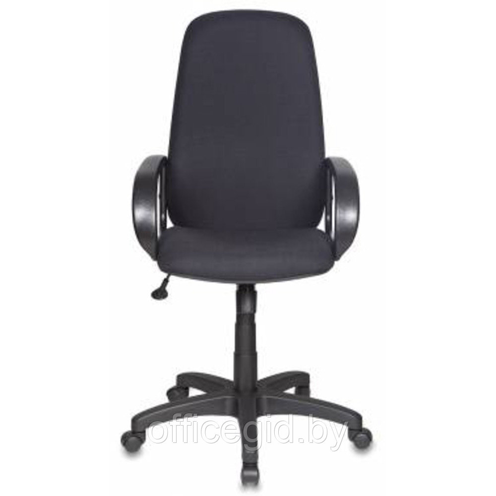 Кресло для руководителя "Бюрократ CH-808AXSN", ткань, пластик, черный - фото 2 - id-p188893787