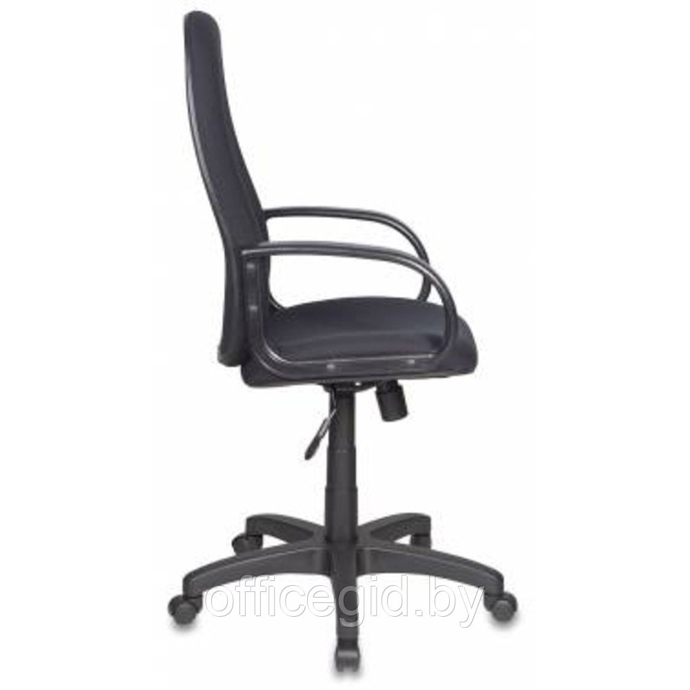 Кресло для руководителя "Бюрократ CH-808AXSN", ткань, пластик, черный - фото 3 - id-p188893787