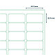 Самоклеящиеся этикетки универсальные "Rillprint", 63.5x33.9 мм, 15 листов, 24 шт, белый, фото 3