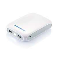 Зарядное устройство (аккумулятор) Power Bank "P324.223", 10000 мА·ч, белый, синий