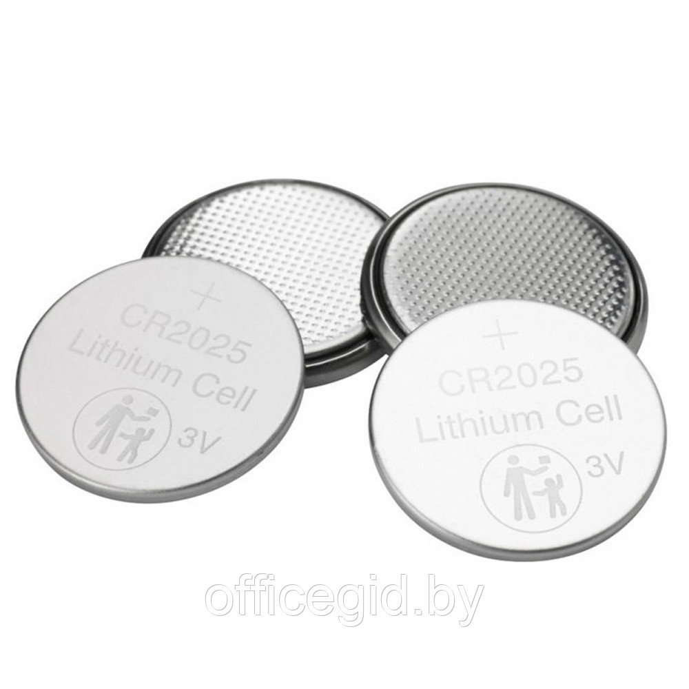 Батарейки литиевый дисковый Verbatim "3 V CR2025", 4шт - фото 3 - id-p188886521