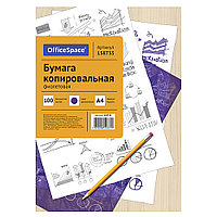 Бумага копировальная "OfficeSpace", А4, 100 листов, фиолетовый