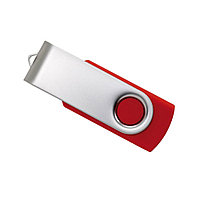 USB-накопитель "Twister/MO1001c-05", 16 гб, usb 2.0, красный, серебристый